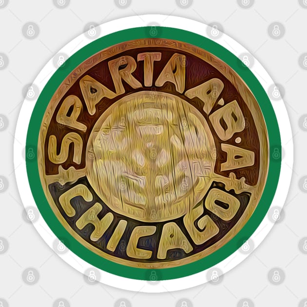 Chicago Sparta Soccer Sticker by Kitta’s Shop